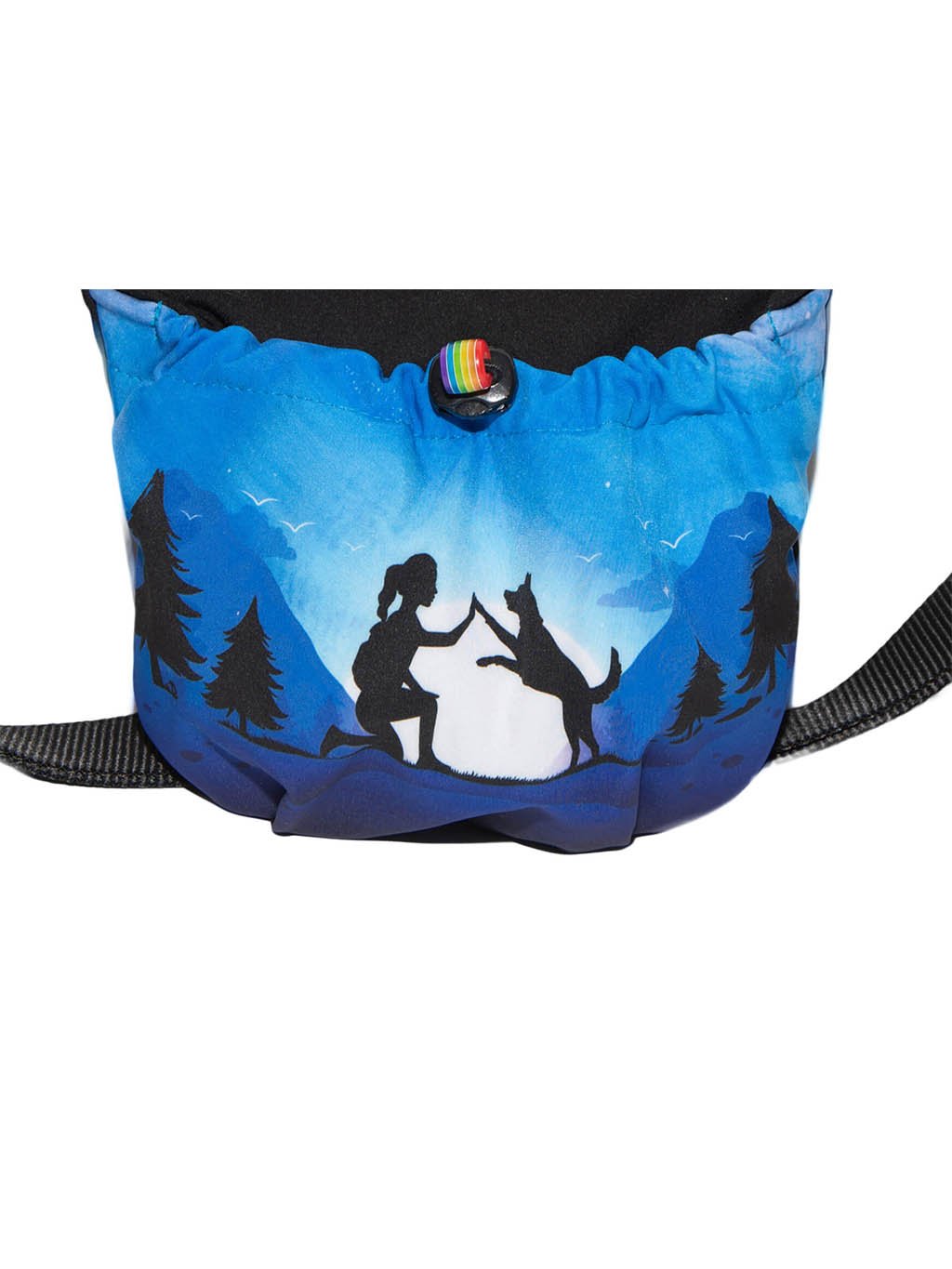 Dog training treat pouch 2 in 1 sunrise aqua No. 22