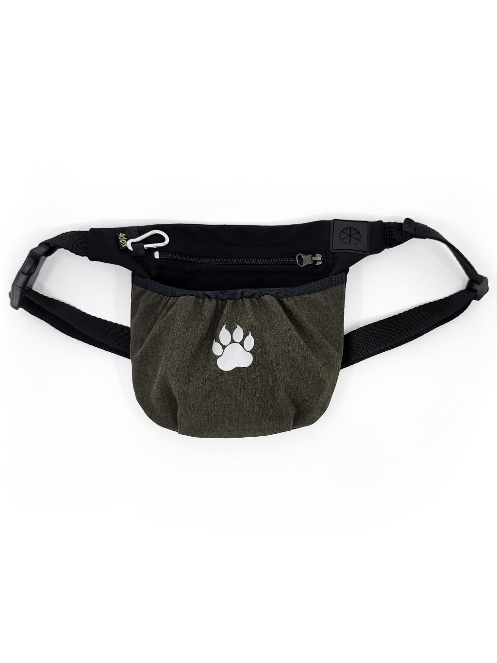 Pillbox with magnetic closure Khaki 4dox