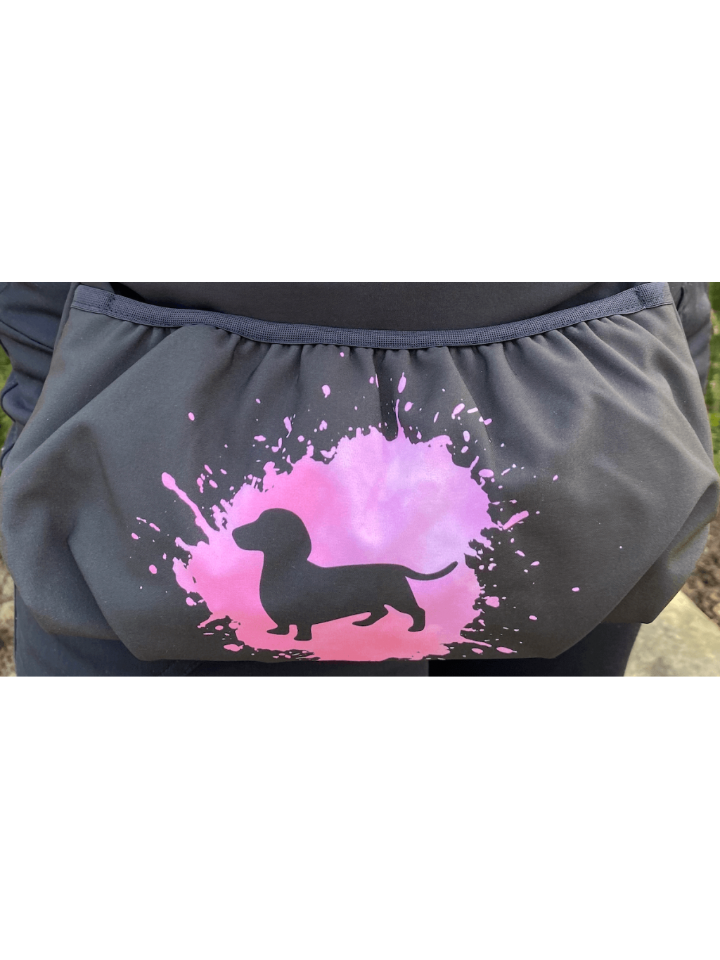 Pamlskovník XL 1K pink Dachshund J1 4dox