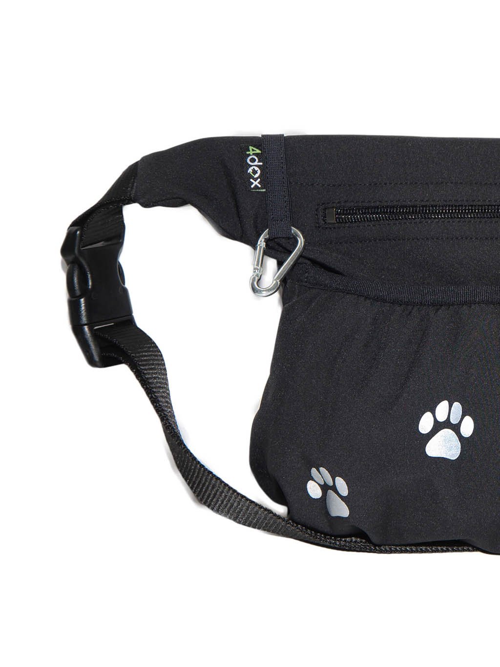 Dog training treat pouch XL black REFLEXIVE PAW