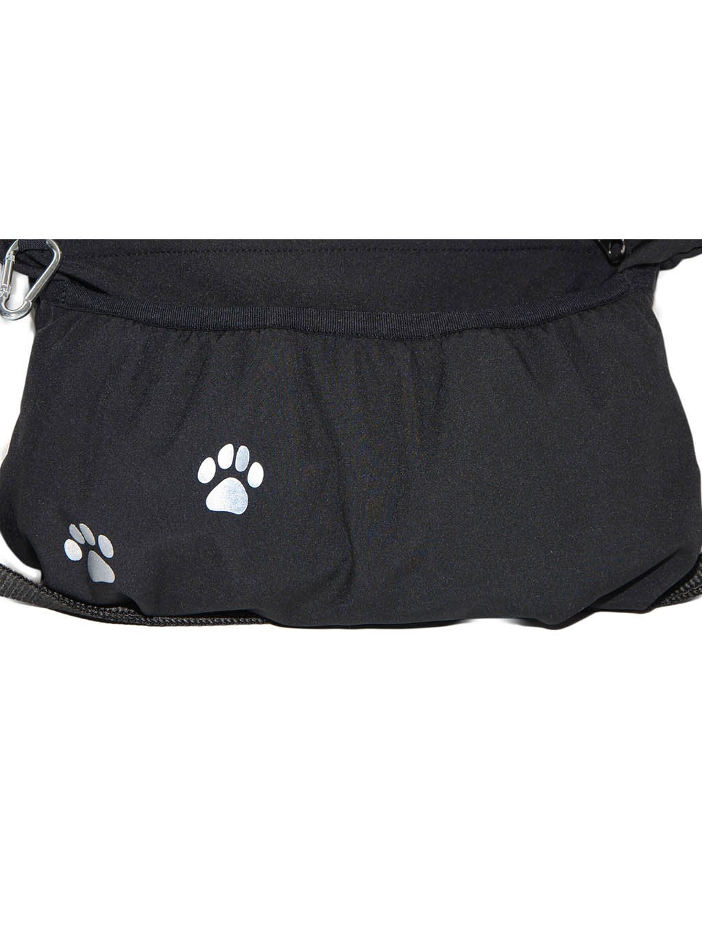 Dog training treat pouch XL black REFLEXIVE PAW