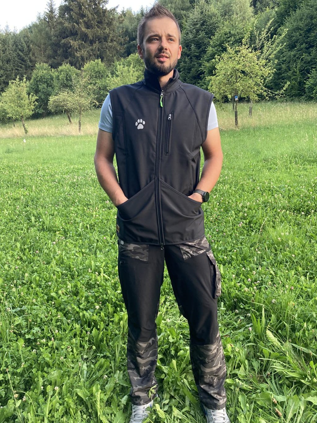 Men's summer vest - custom made