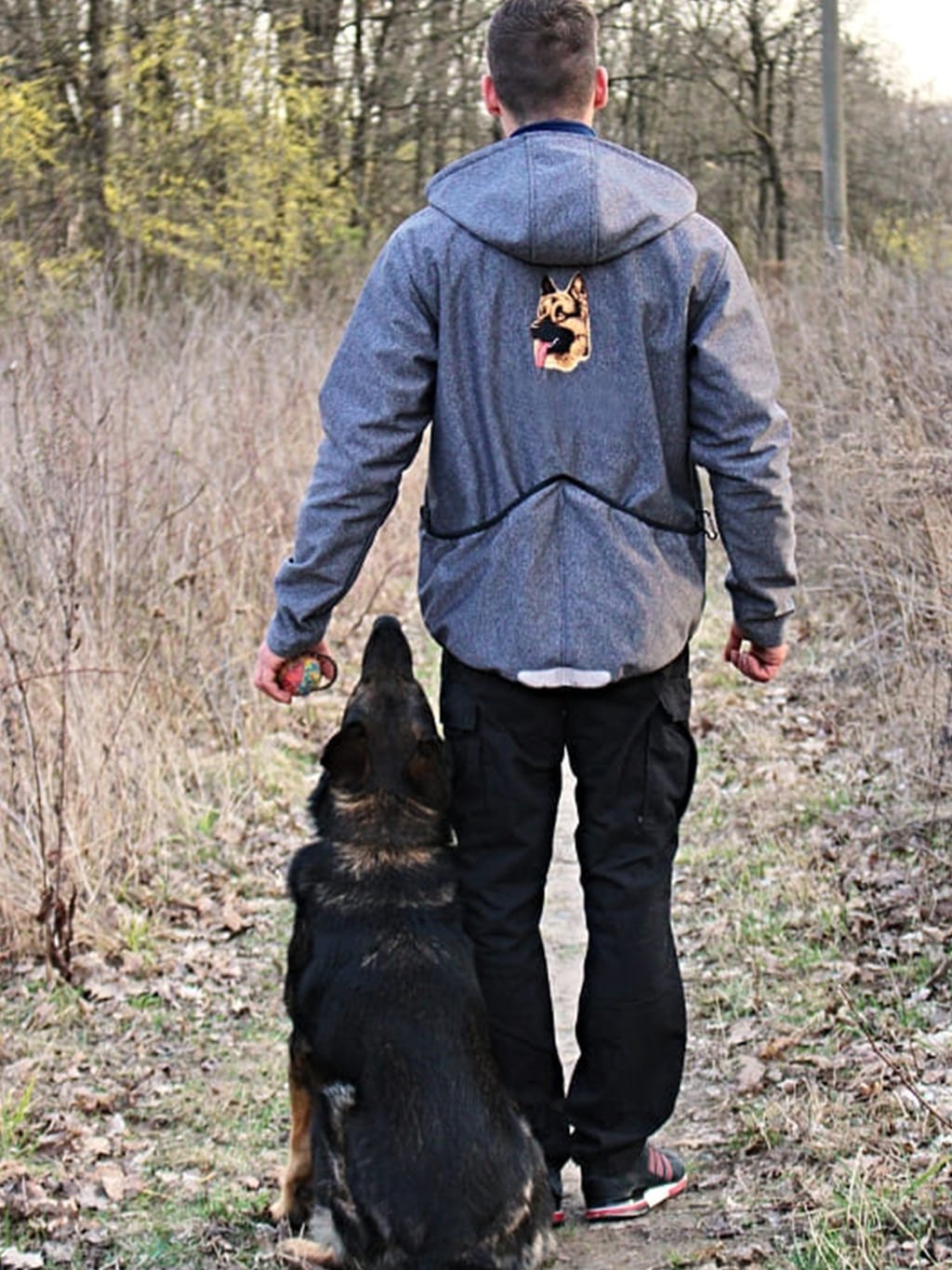 Men's training jacket - custom made