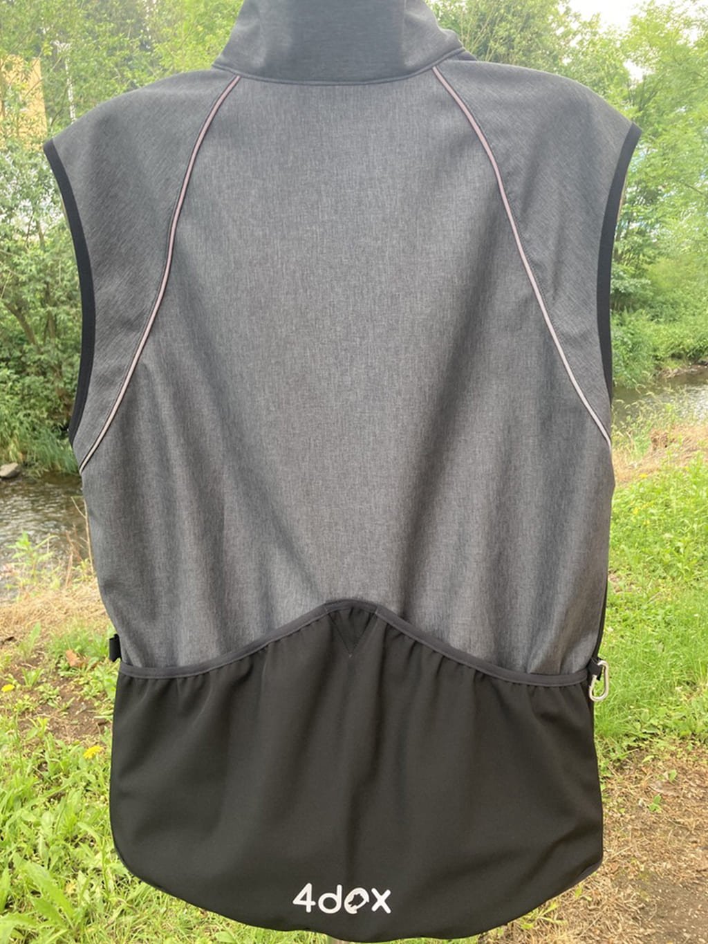 Men's training vest ANTHRACITE