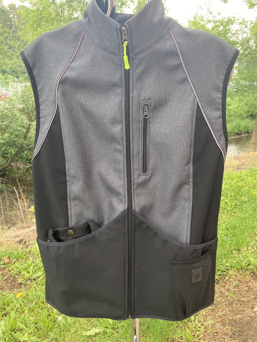 Heren bodywarmer ANTRACIET 4dox