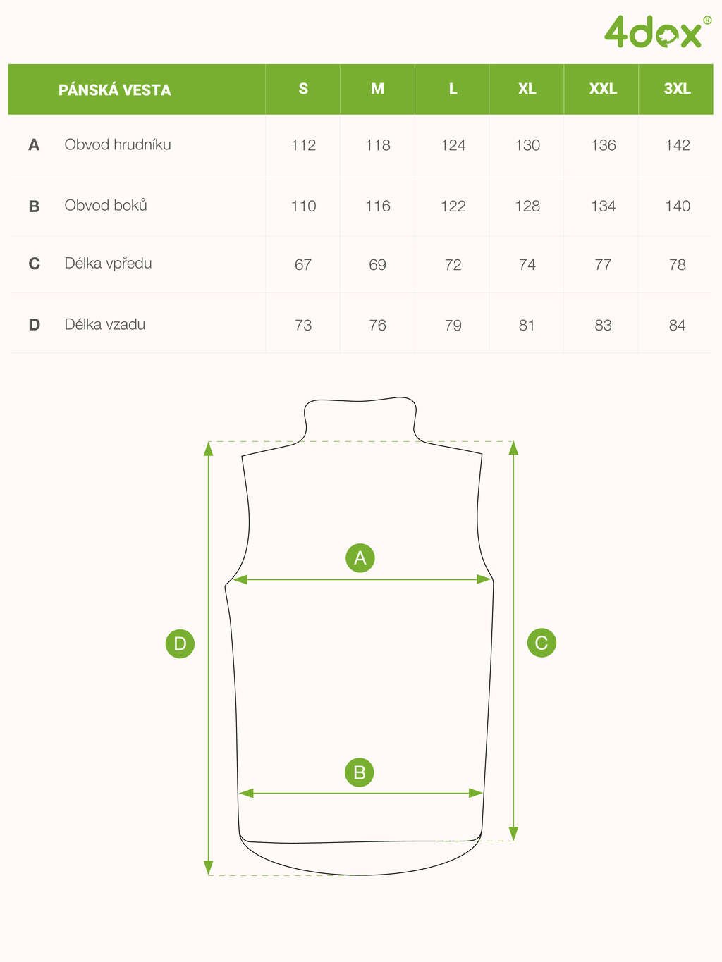 Heren bodywarmer - op maat gemaakt