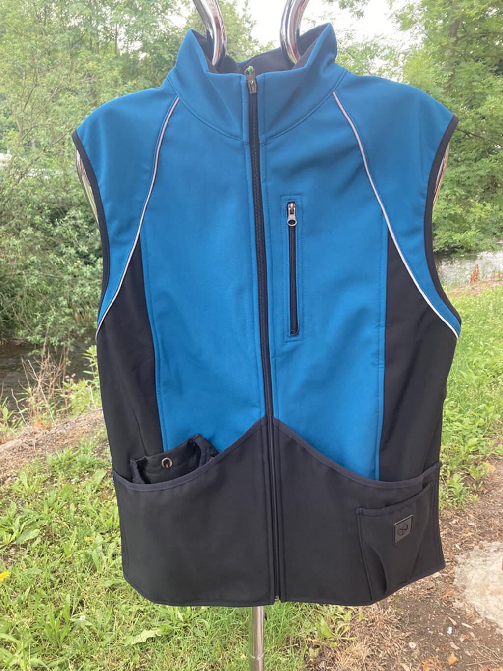 Men's training vest TEAL