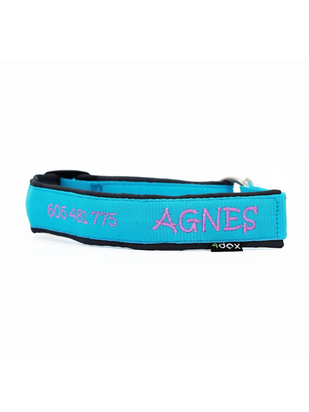 Collar with name - Semi-retractable - customized collar