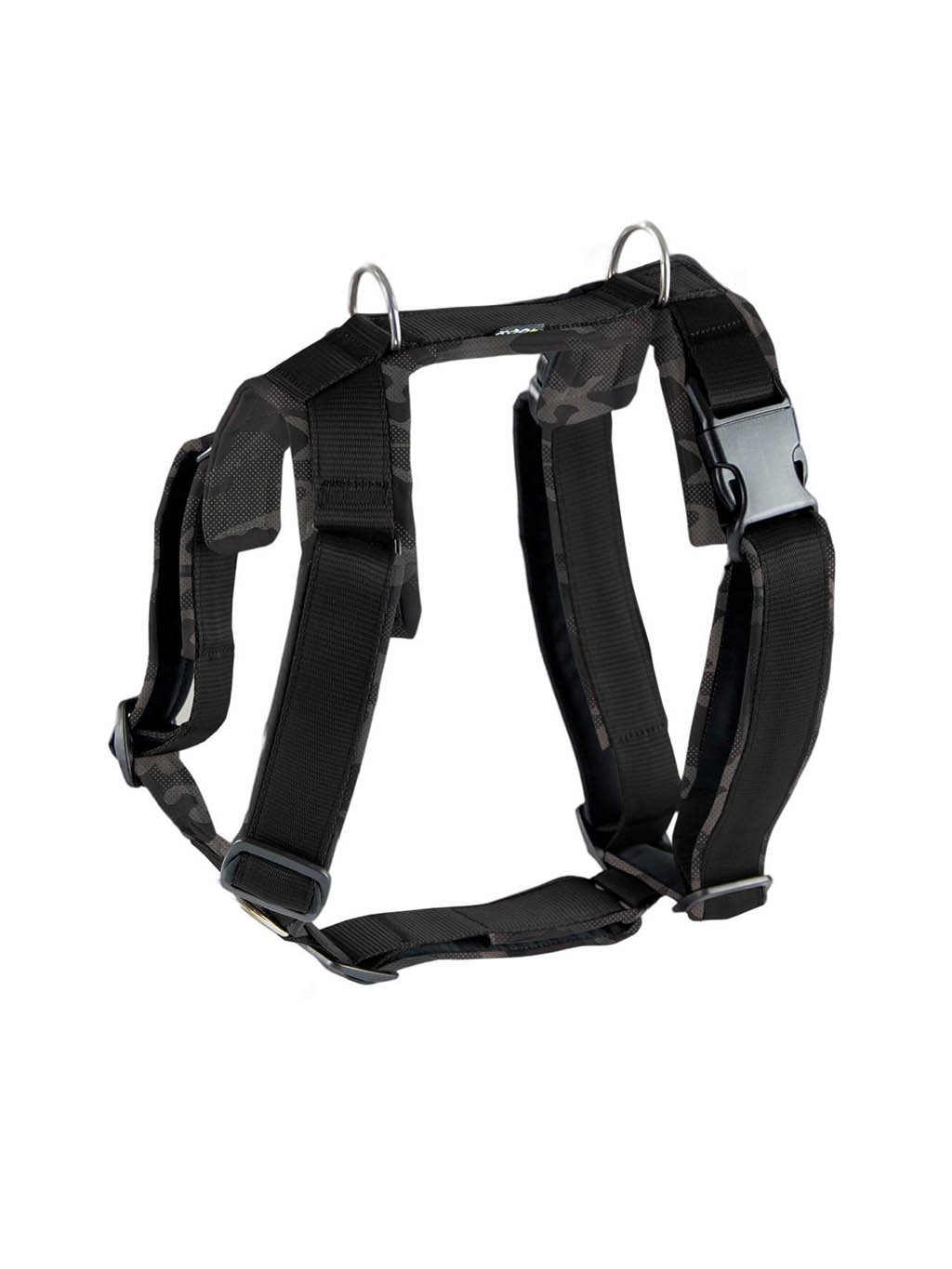 Comfort plus harness - black reflective camouflage