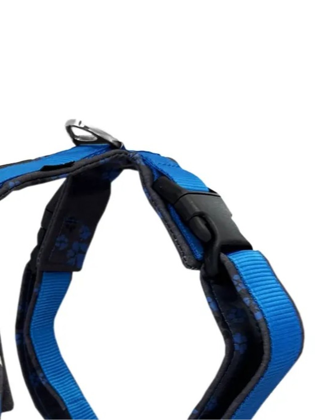 Comfort plus harness - blue with paws 4dox