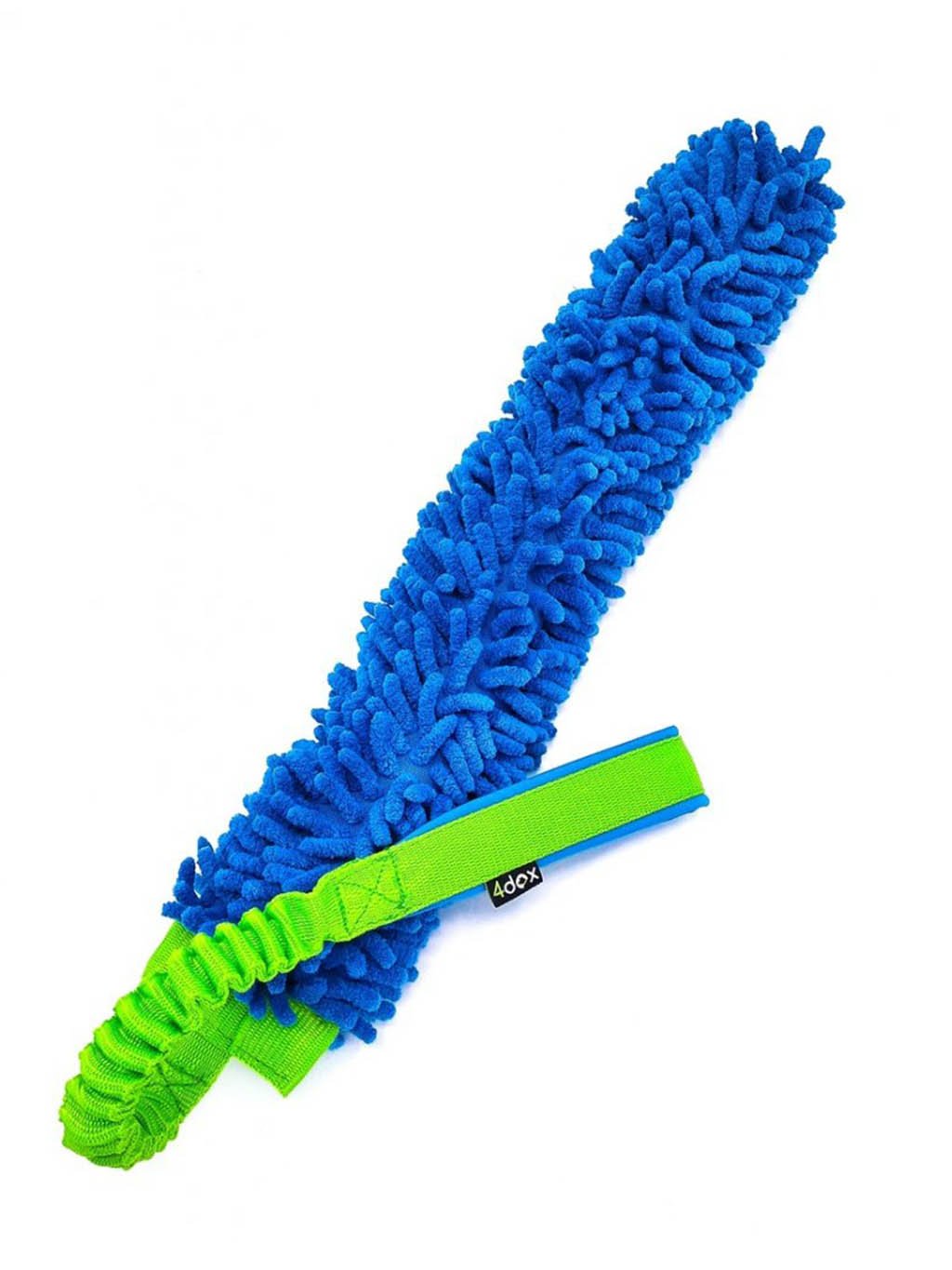 LONG blue tug toy with shock absorber 4dox