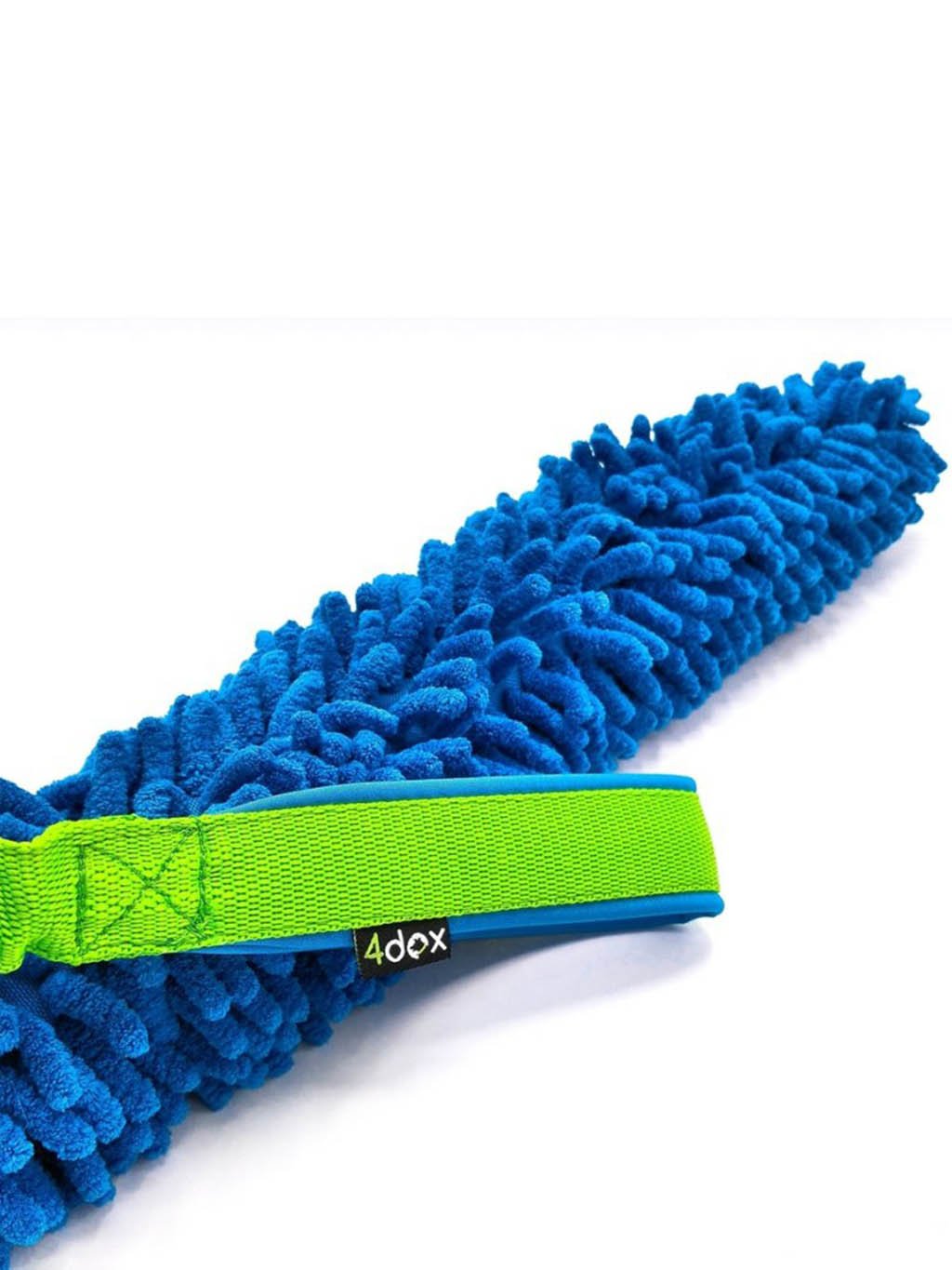 LONG blue tug toy with shock absorber 4dox