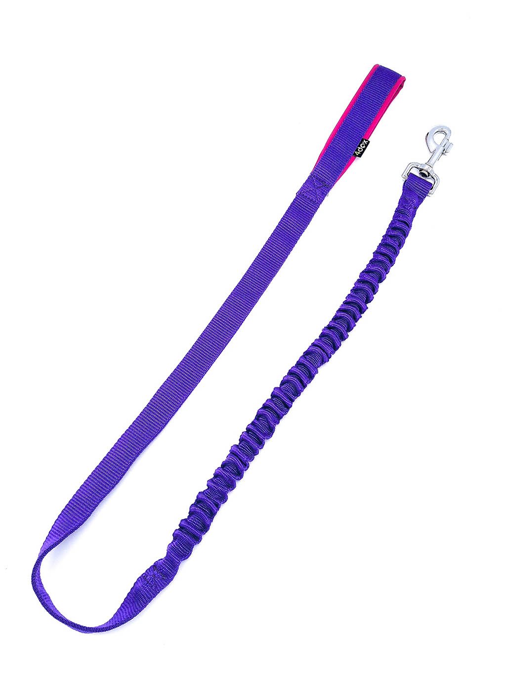 Leash with a shock absorber PURPLE