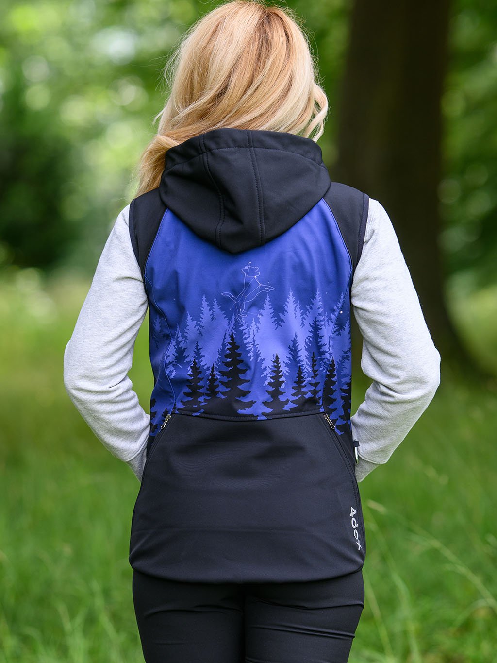 Ladies training jacket 2in1 constellation 4dox