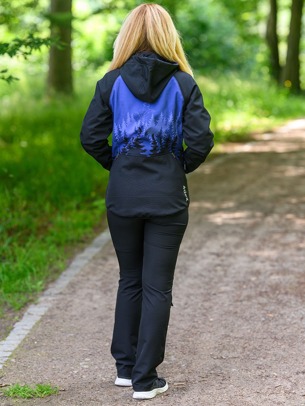 Dames trainingsjack 2in1 sterrenbeeld 4dox