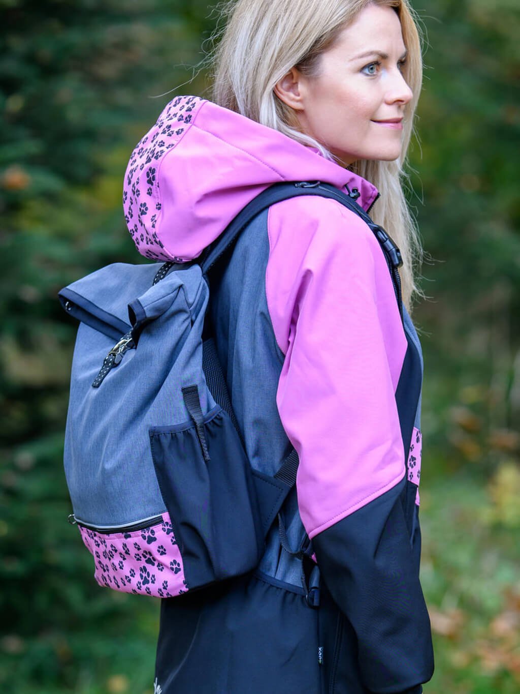 Ladies training jacket lavender year round 4dox