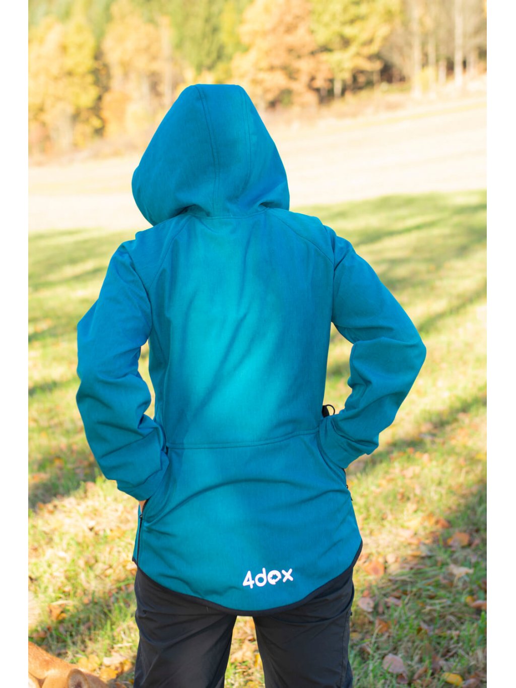 Women's training jacket teal