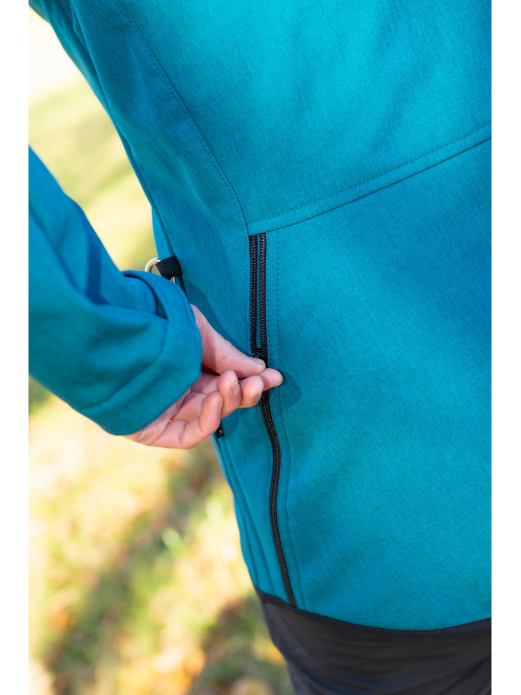 Women's training jacket teal