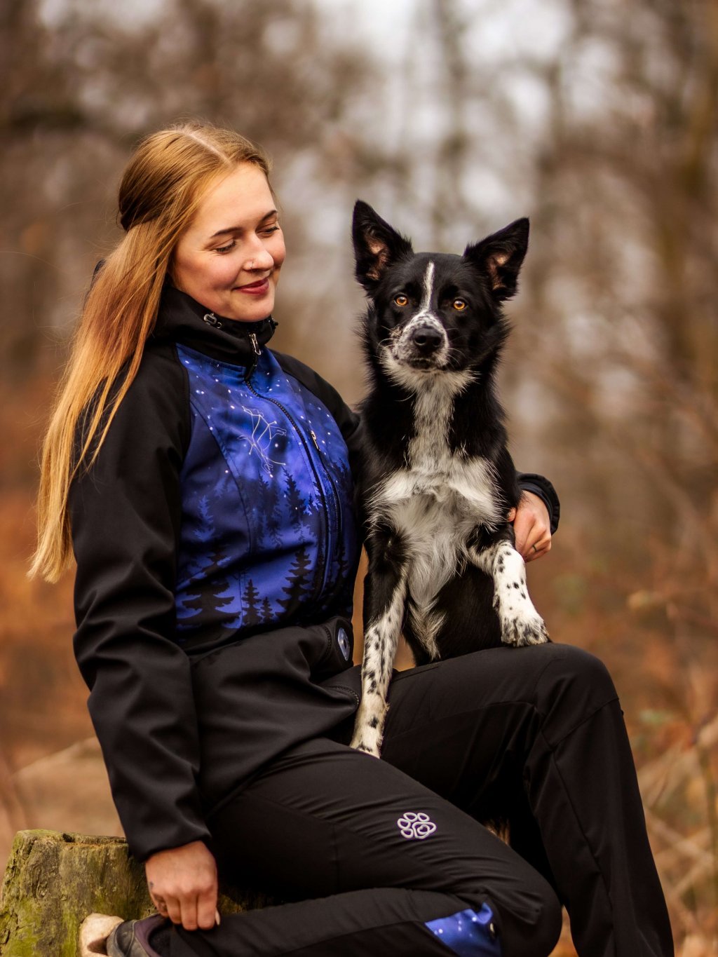 Dames trainingsjas Constellatie voor het hele jaar