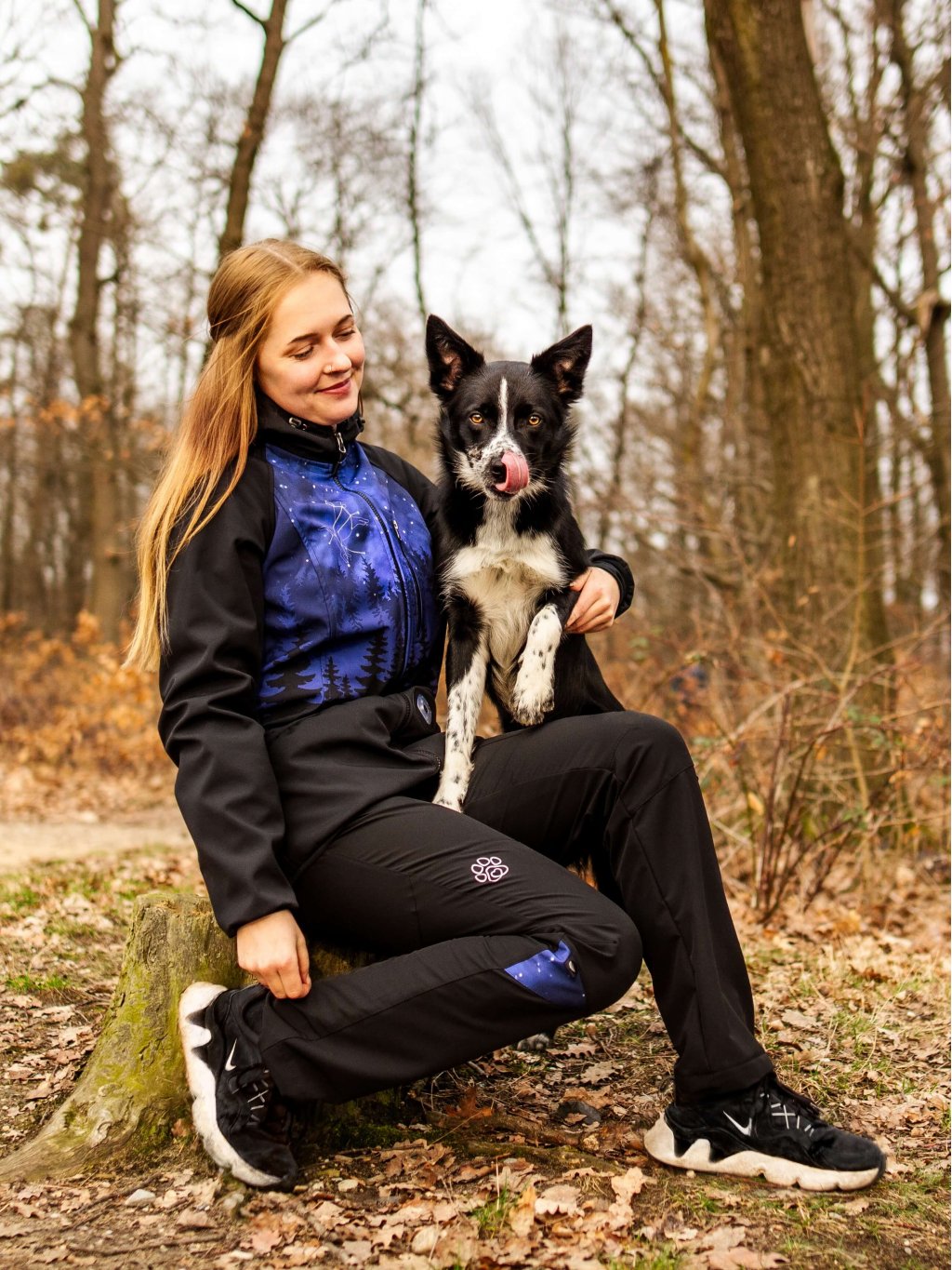 Dames trainingsjas Constellatie voor het hele jaar