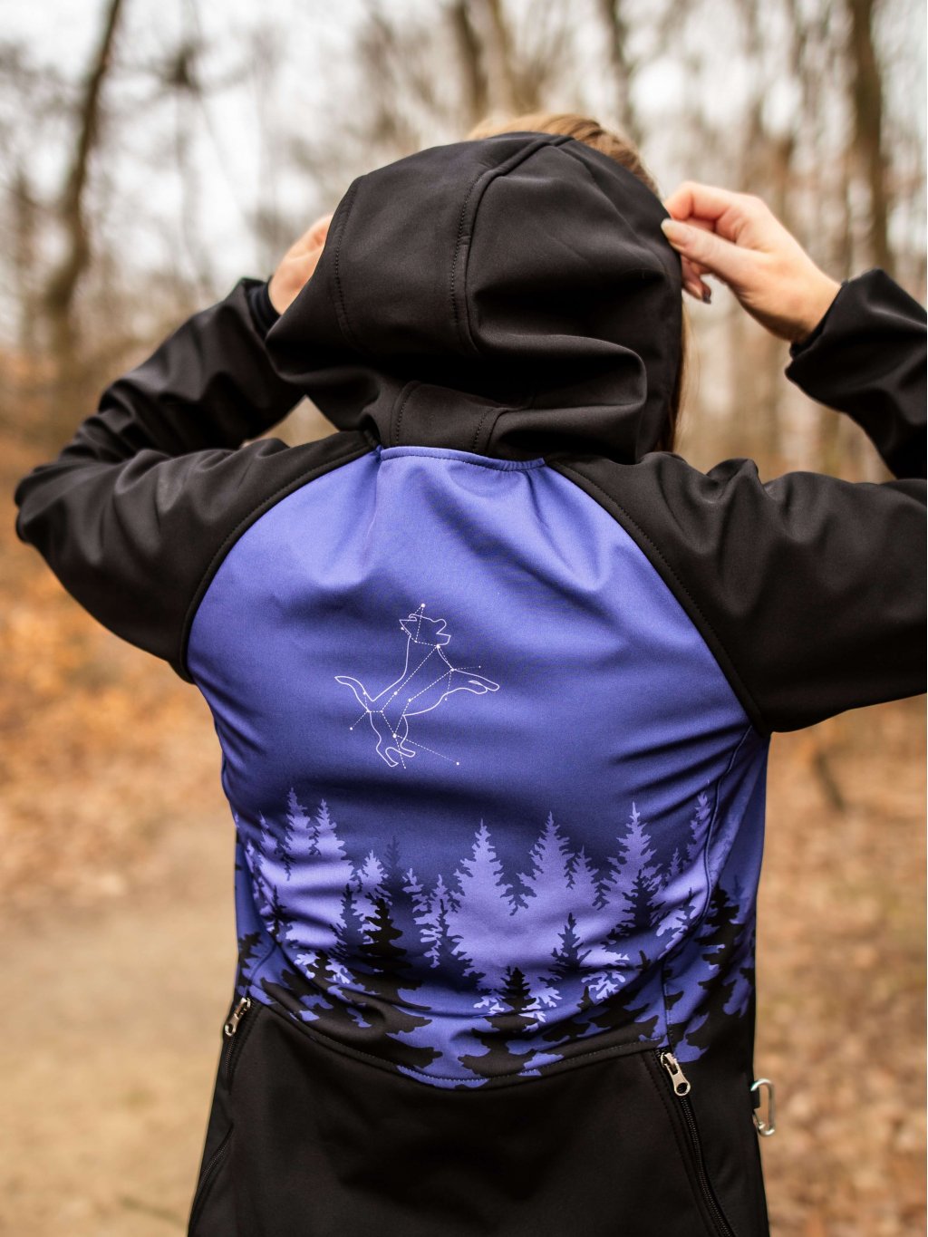 Ladies training jacket Constellation all year round