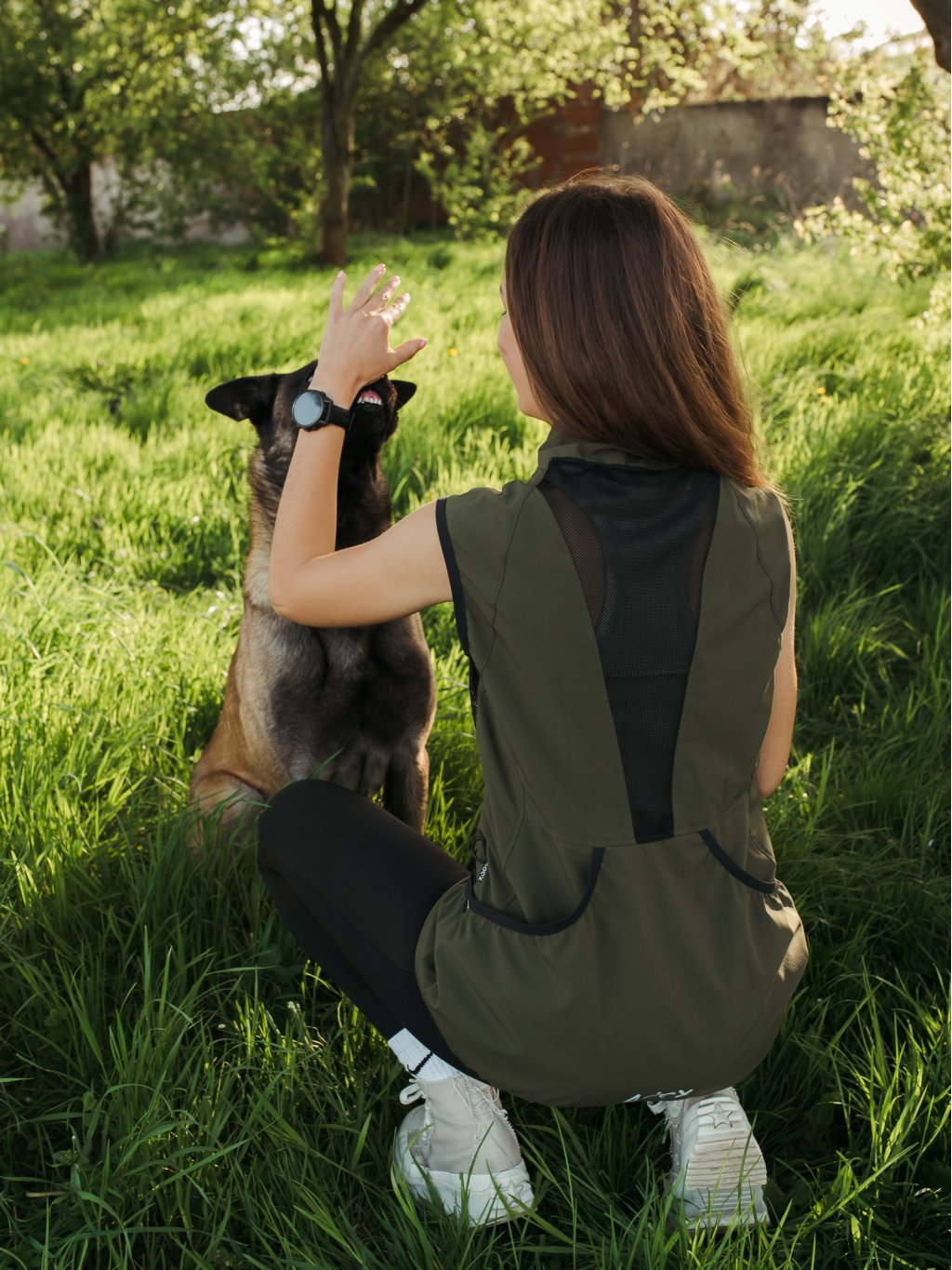Dames Mesh zomer bodywarmer 4dox - op maat gemaakt