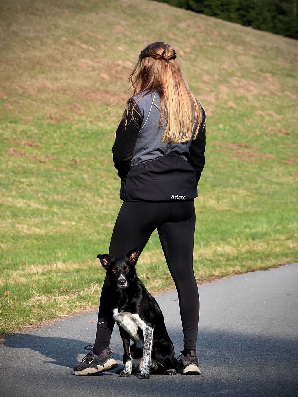 Women's training vest - ANTHRACITE-BLACK