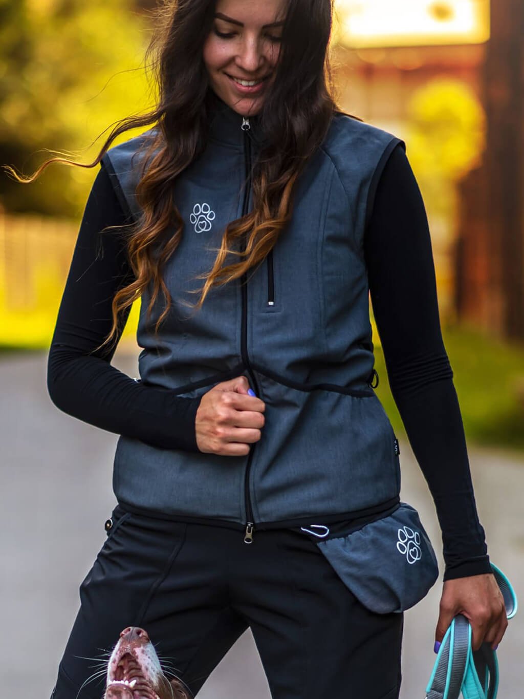 Ladies training vest - metal 4dox