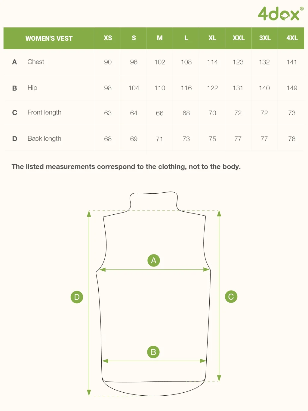 Dames trainingvest Dames bodywarmer