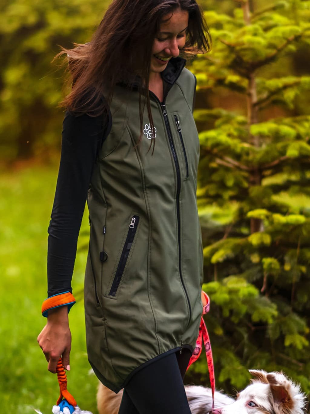 Training long vest olive 4dox 4dox Nederland - Main Image