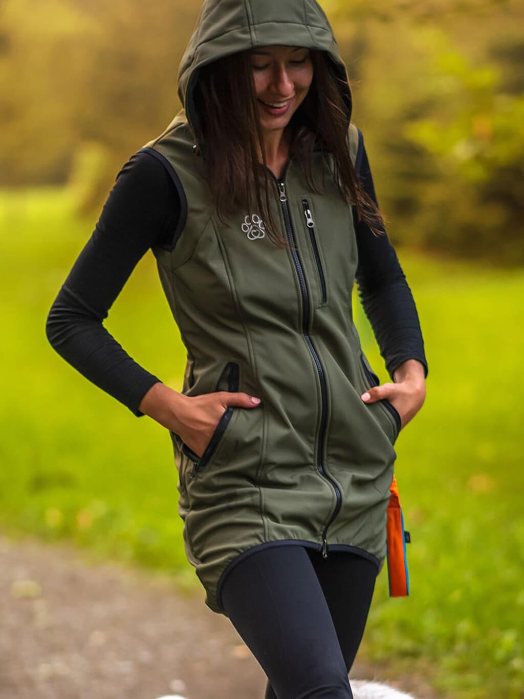 Training long vest - olive 4dox