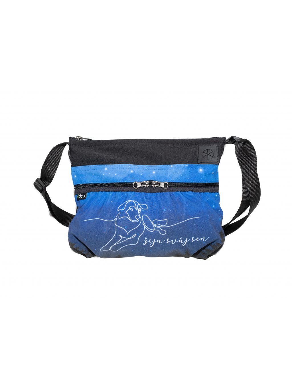 Small training bag I LIVE MY DREAM blue no. 28 clearance sale