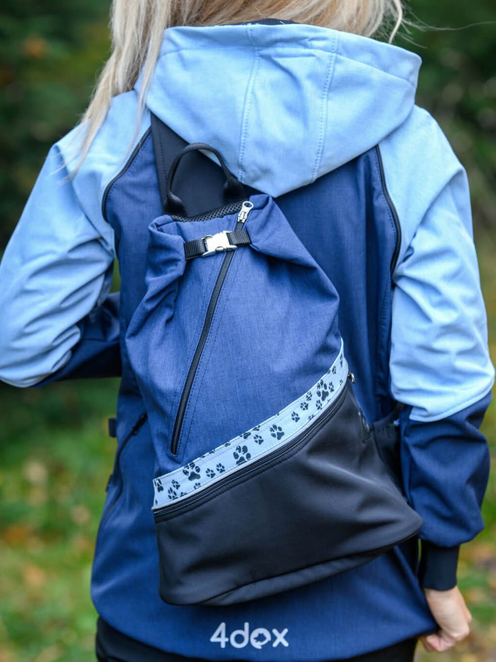 Training backpack cross Blueberry 4dox