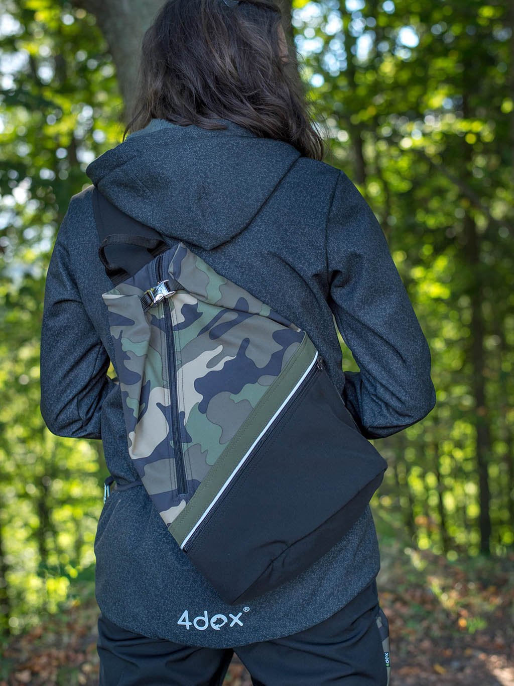 Training backpack cross CAMOUFLAGE