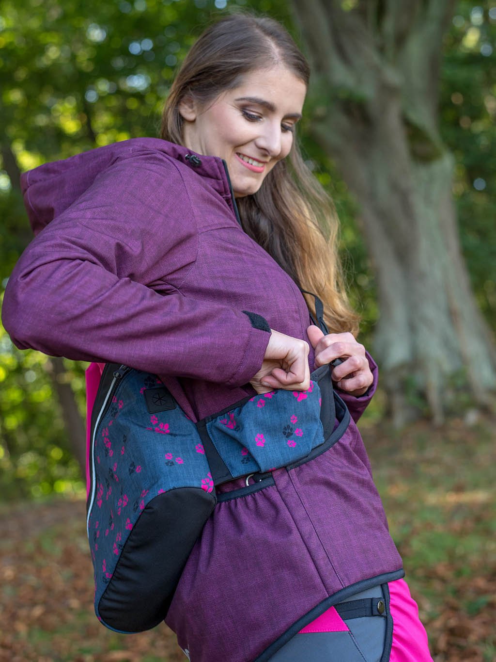 Training backpack cross CAMOUFLAGE