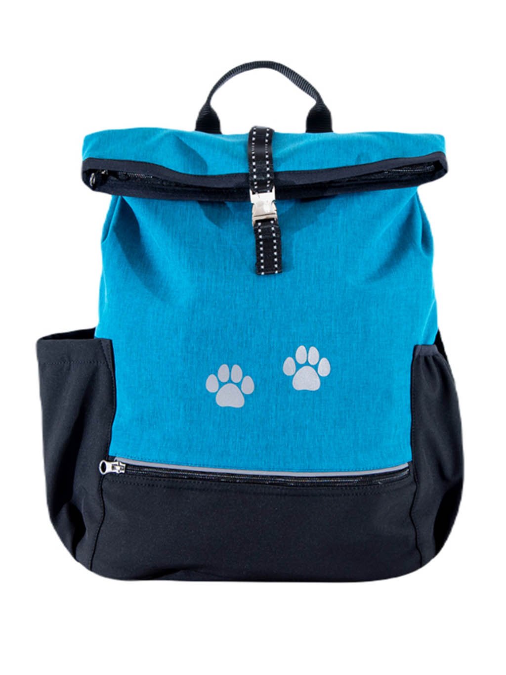 Training backpack Teal with top zip fastening 4dox