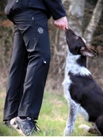 Women's spring training trousers - black 4dox