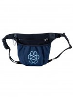 Treat pouch with magnetic clasp Blueberry with paw 4dox