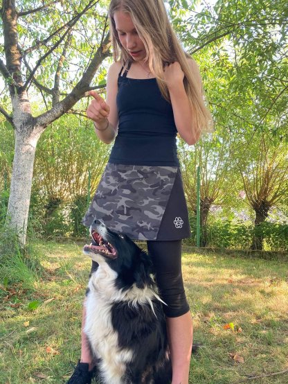 3/4 rok rok-broek camouflage 4dox