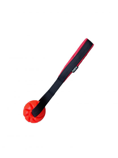 Red floating ball 4 cm with handle 4dox