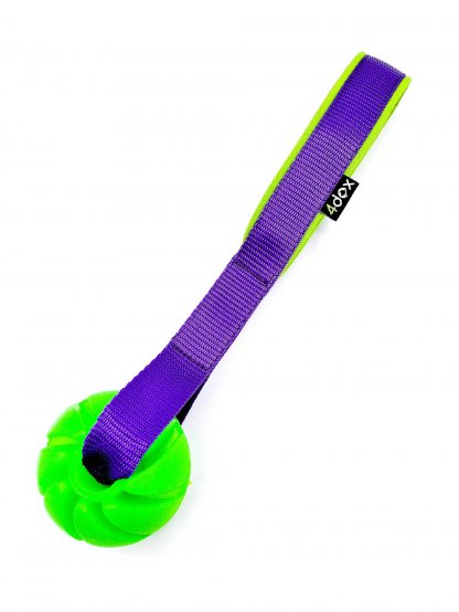 Lime floating ball 6 cm with handle 4dox