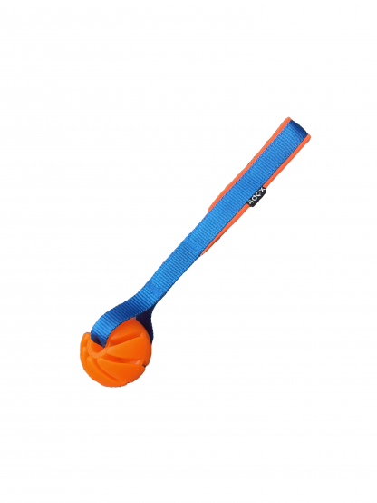 Orange floating ball 4 cm with handle 4dox