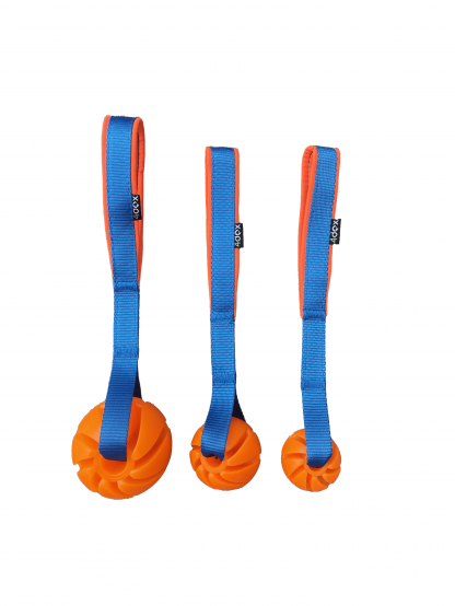 Orange floating ball 4 cm with handle 4dox 2