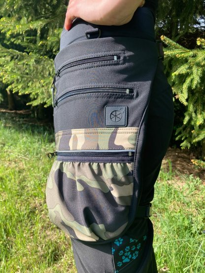 Running bag camouflage