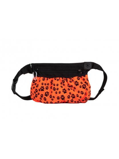 Dog training treat bag  XL Neon orange