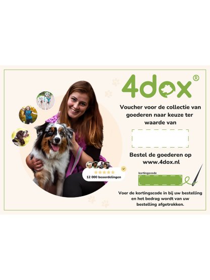 Voucher 4dox for a purchase of your chosen amount 2