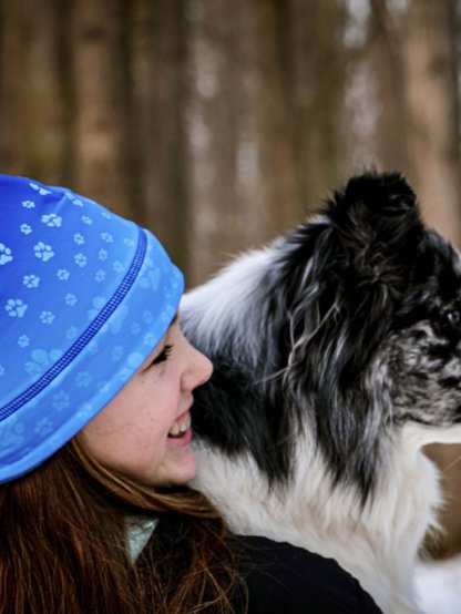 Sport cap fleece lined C20 blue 2