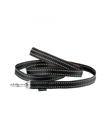 Leash with a reflective tape, CHOCO