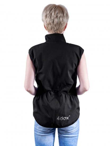 Dames bodywarmer - zwart 4dox 2