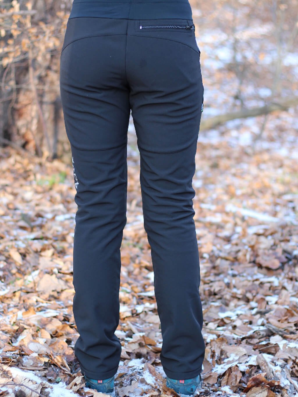 Dámské kalhoty ZIMNÍ - černé 4dox